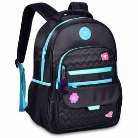 Mochila Preta Patches