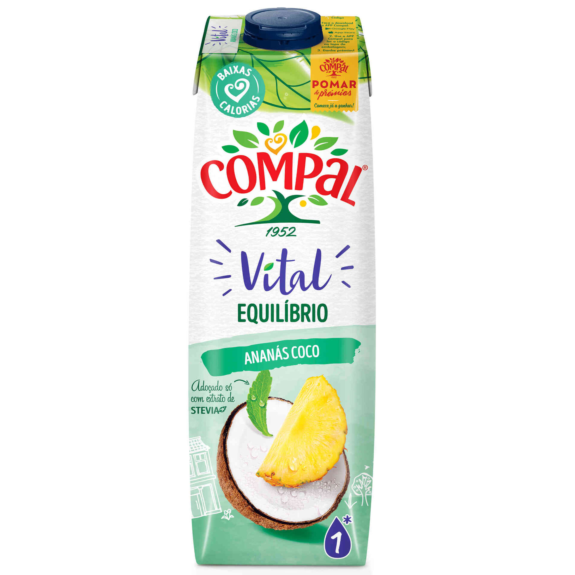 Néctar Ananás e Coco com Stevia