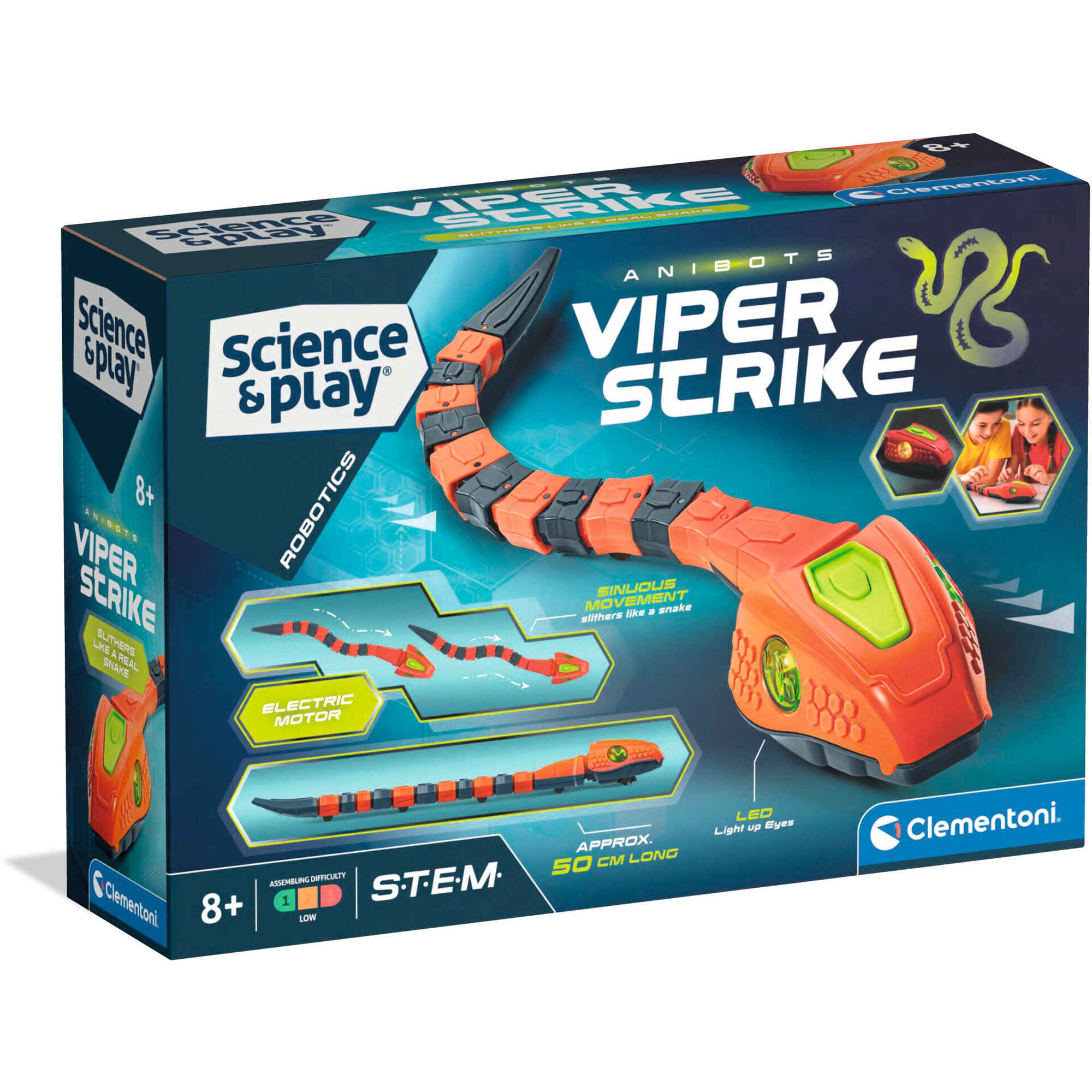 Clementoni - Kit Anibots - Viper Strike