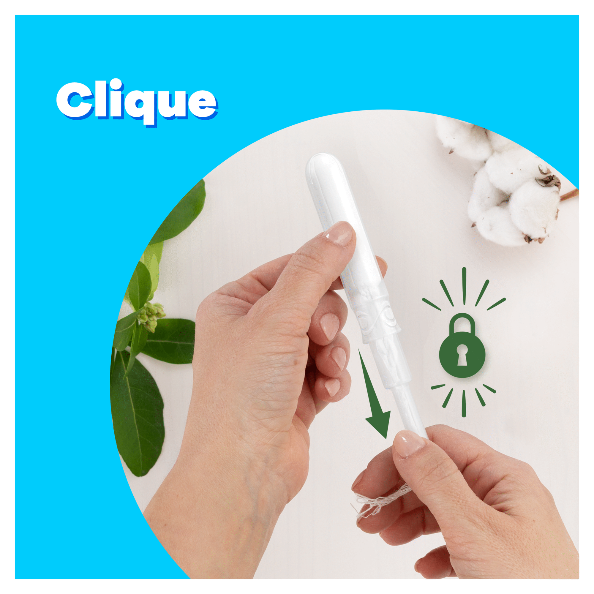 Tampão com Aplicador Cotton Protection Super