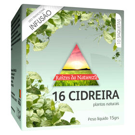 Infus&atilde;o N&ordm;16 Cidreira Saquetas Ra&iacute;zes da Natureza