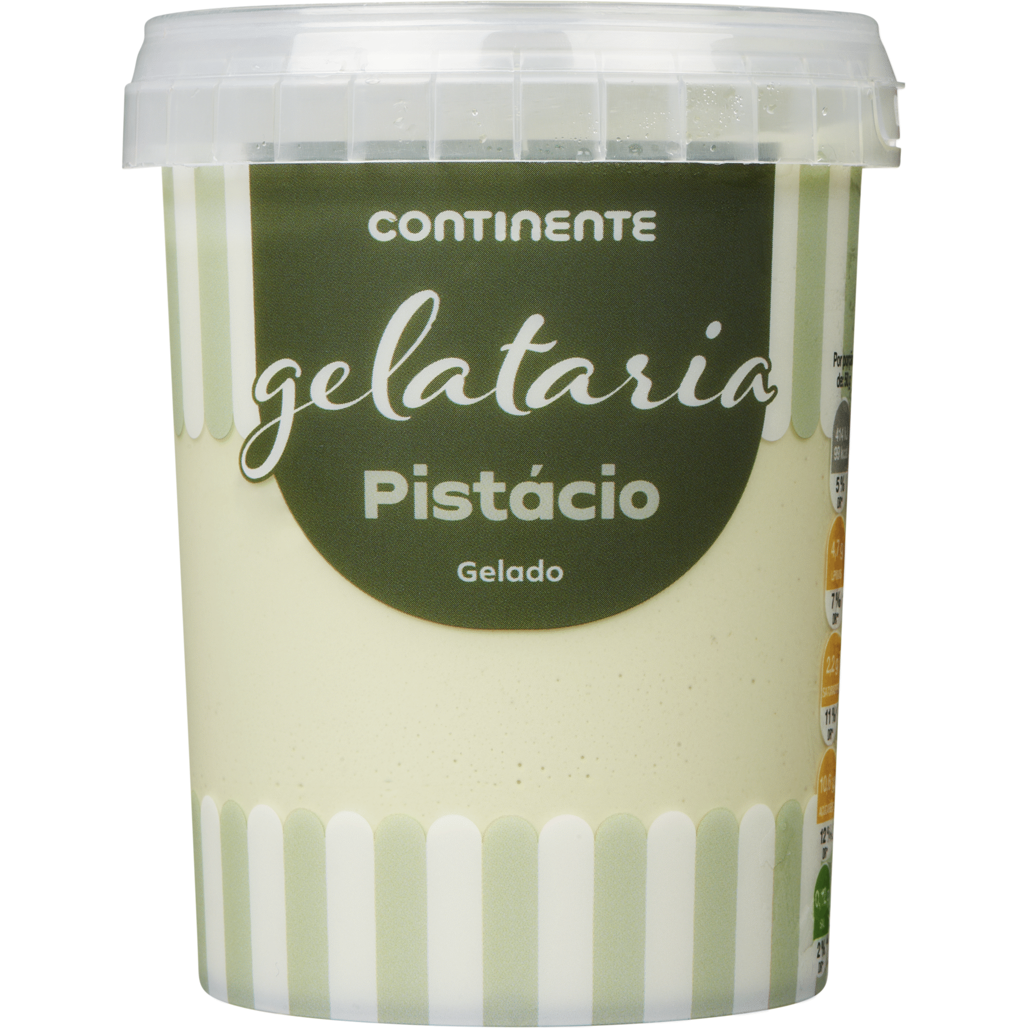Gelado de Pist&aacute;cio Gelataria Continente