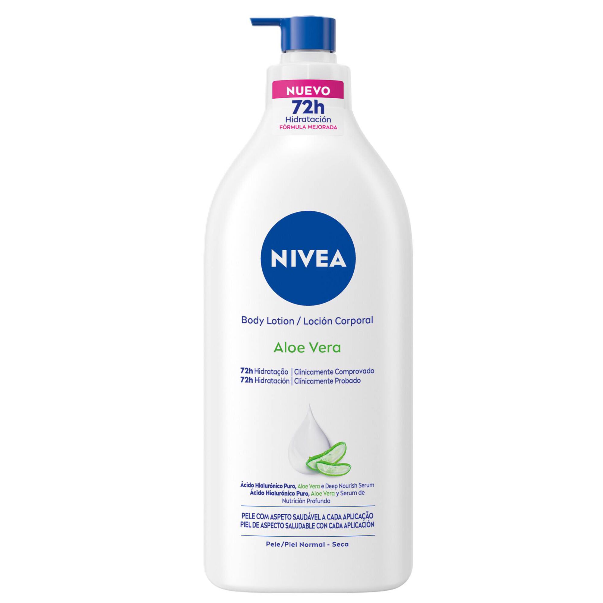Creme Corpo Body Lotion Hidratante Aloe Nivea