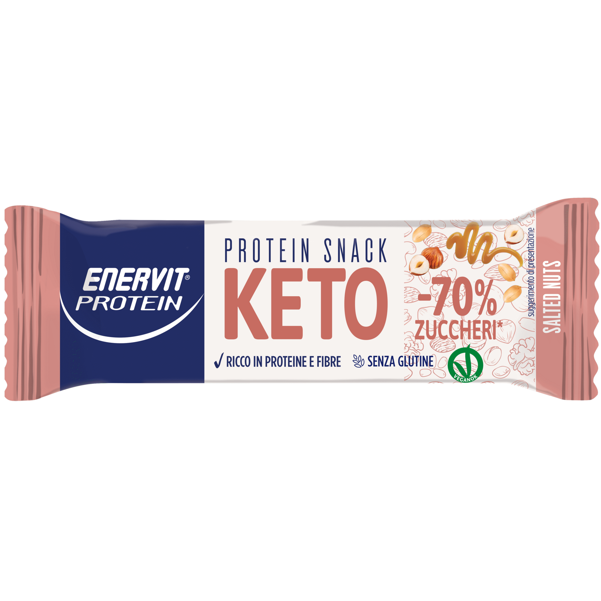 Snack Proteína Avelã e Caramelo sem Glúten
