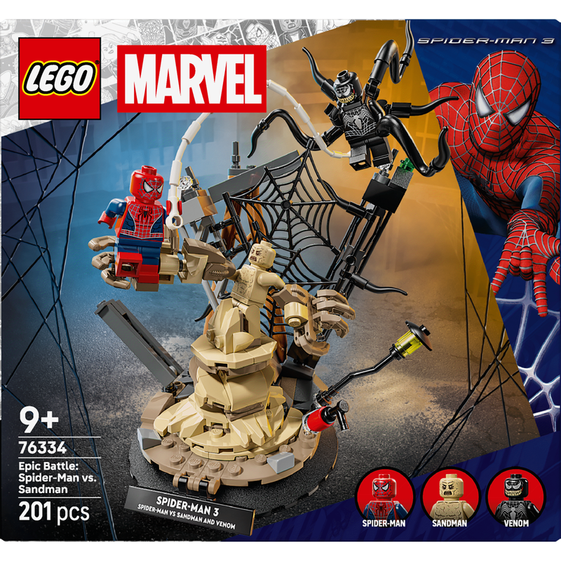 LEGO Marvel - Batalha Épica: Spider-Man contra Sandman - 76334