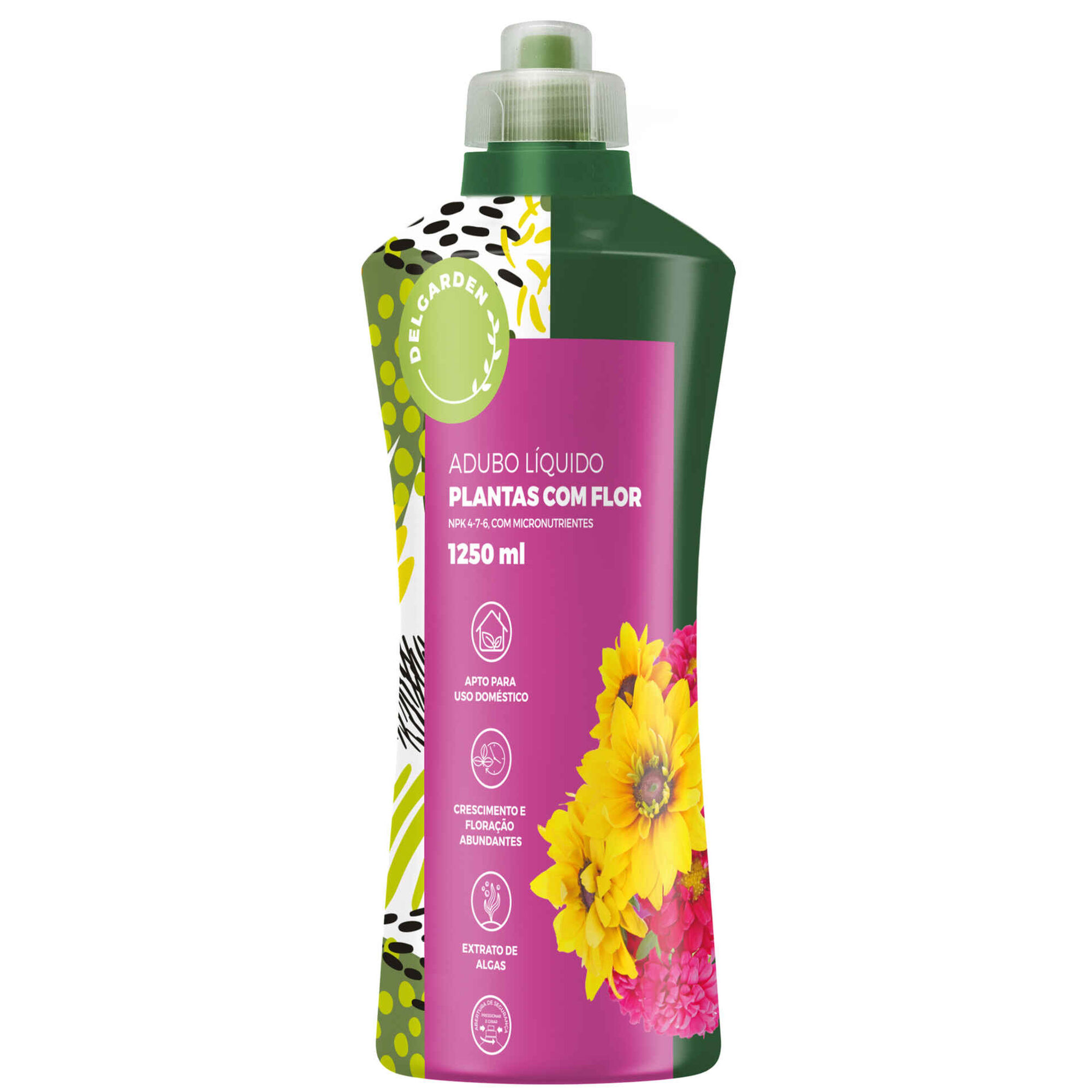 Adubo Líquido para Plantas com Flor