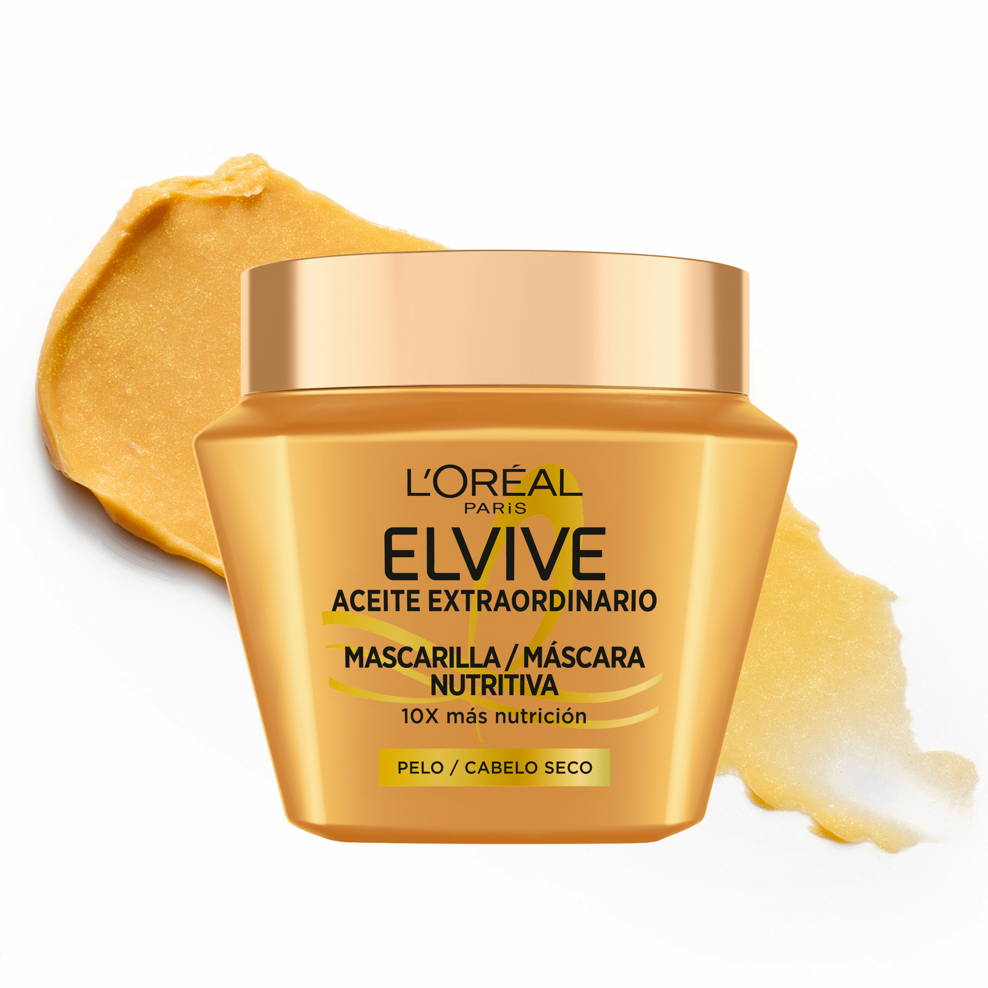 M&aacute;scara Cabelo &Oacute;leo Extraordin&aacute;rio L'Or&eacute;al Paris Elvive