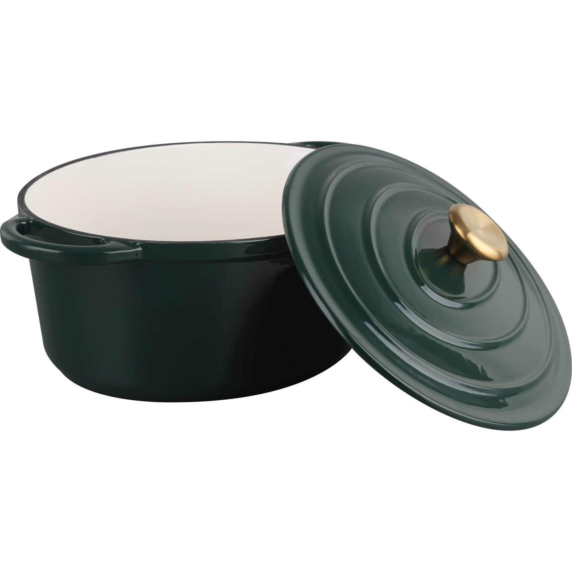 Assadeira Ferro Fundido 4L Verde Kasa
