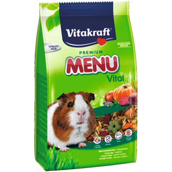 Comida para Porquinho da Índia Menu Premium Vitakraft