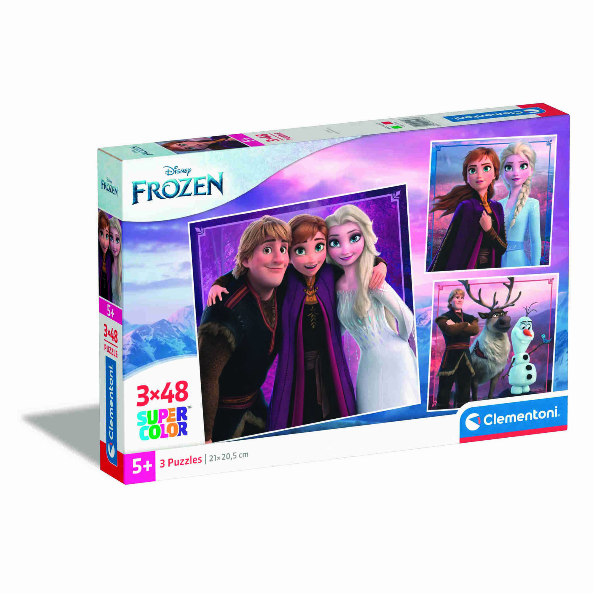 Puzzle Frozen 3X48 Peças