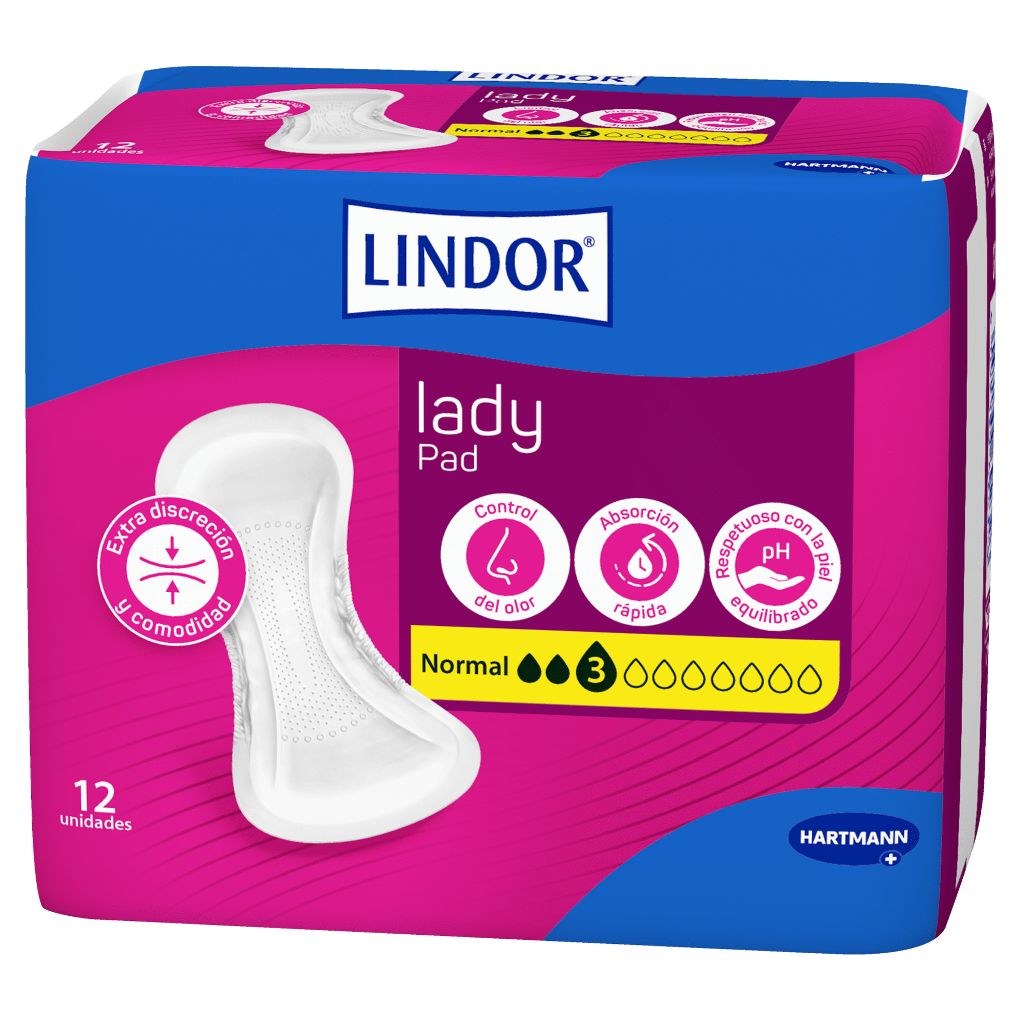 Pensos Incontin&ecirc;ncia Lady Normal Lindor
