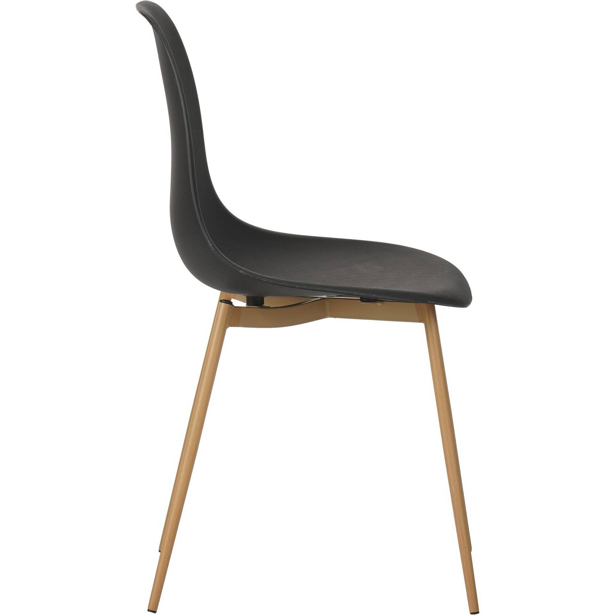 Cadeira N&oacute;rdica Preta