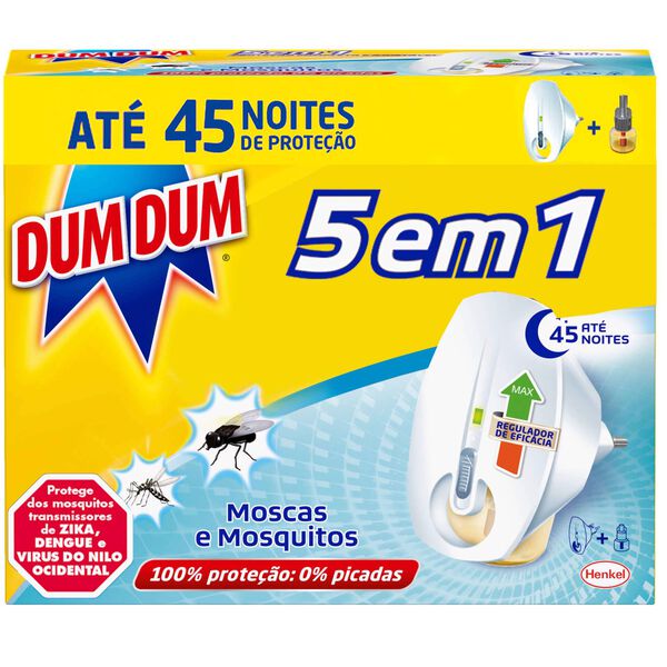 Inseticida Elétrico Moscas e Mosquitos Dum Dum