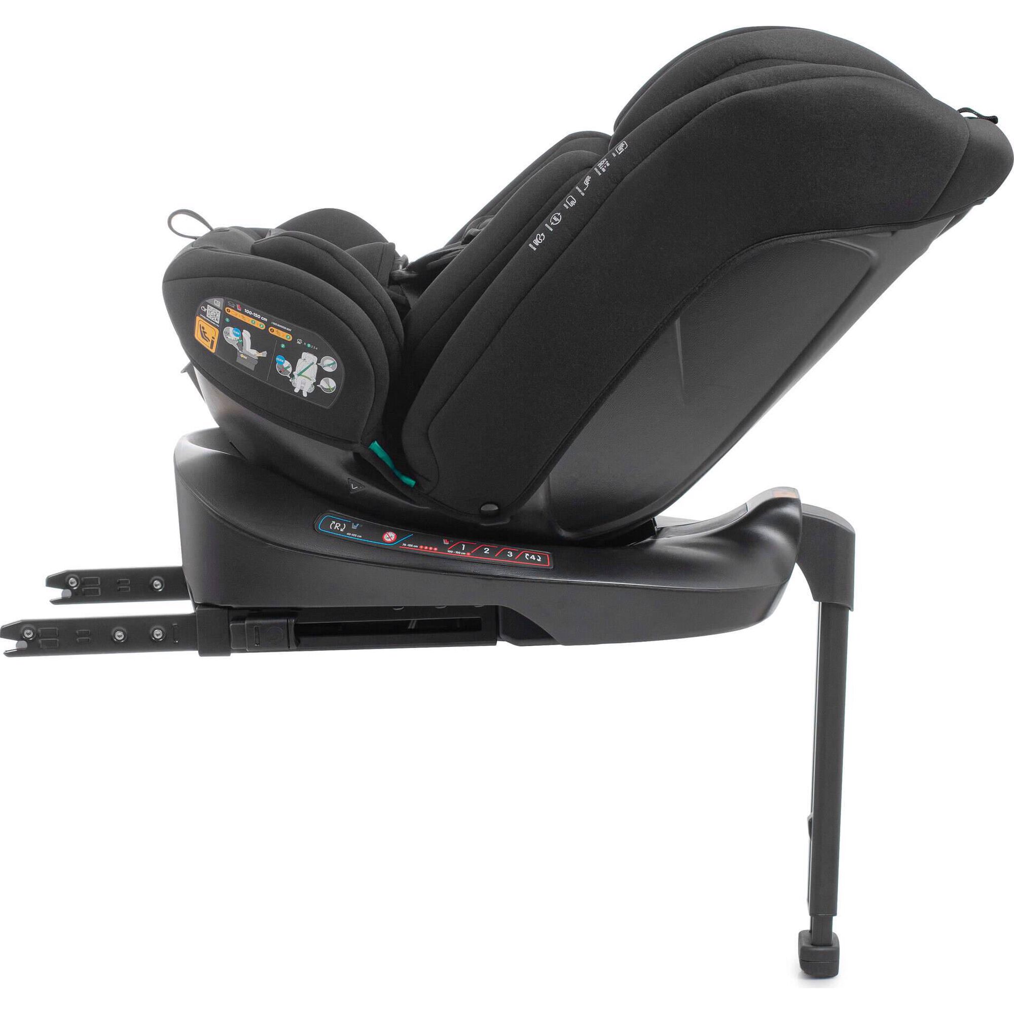 Cadeira Auto I-Size 40-150cm Isofix Rotativa com Pata Vivitta