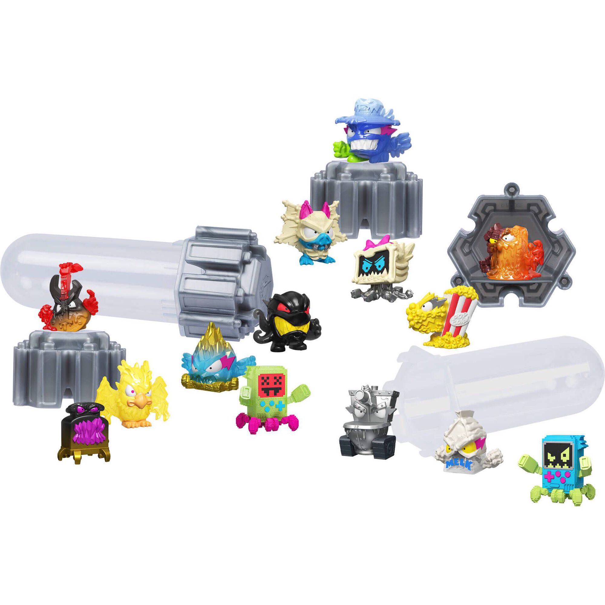 Mr. Beast - Pack 14 Figuras Lab Swarms Battle Fusion