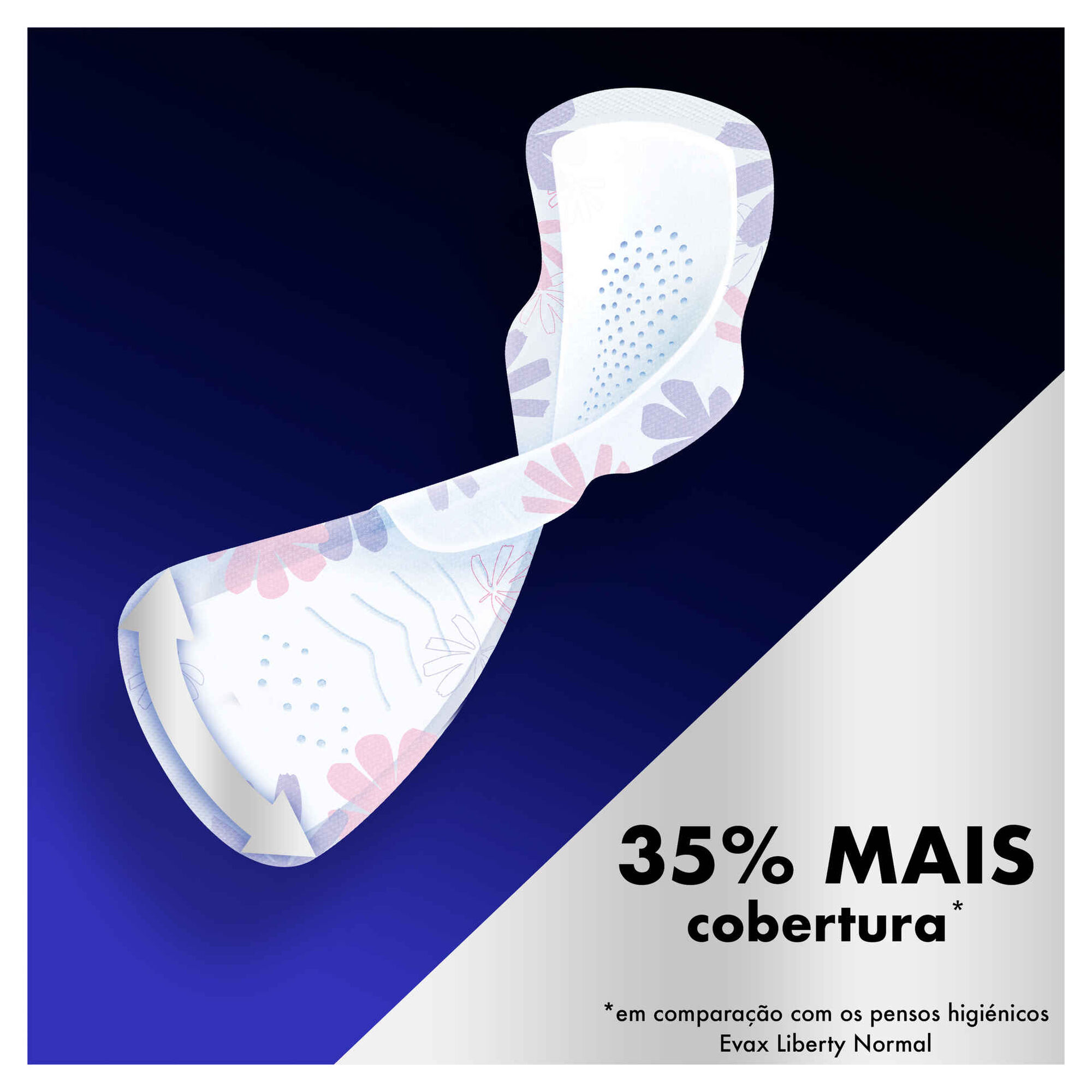 Pensos Higi&eacute;nicos Liberty Noite com Abas