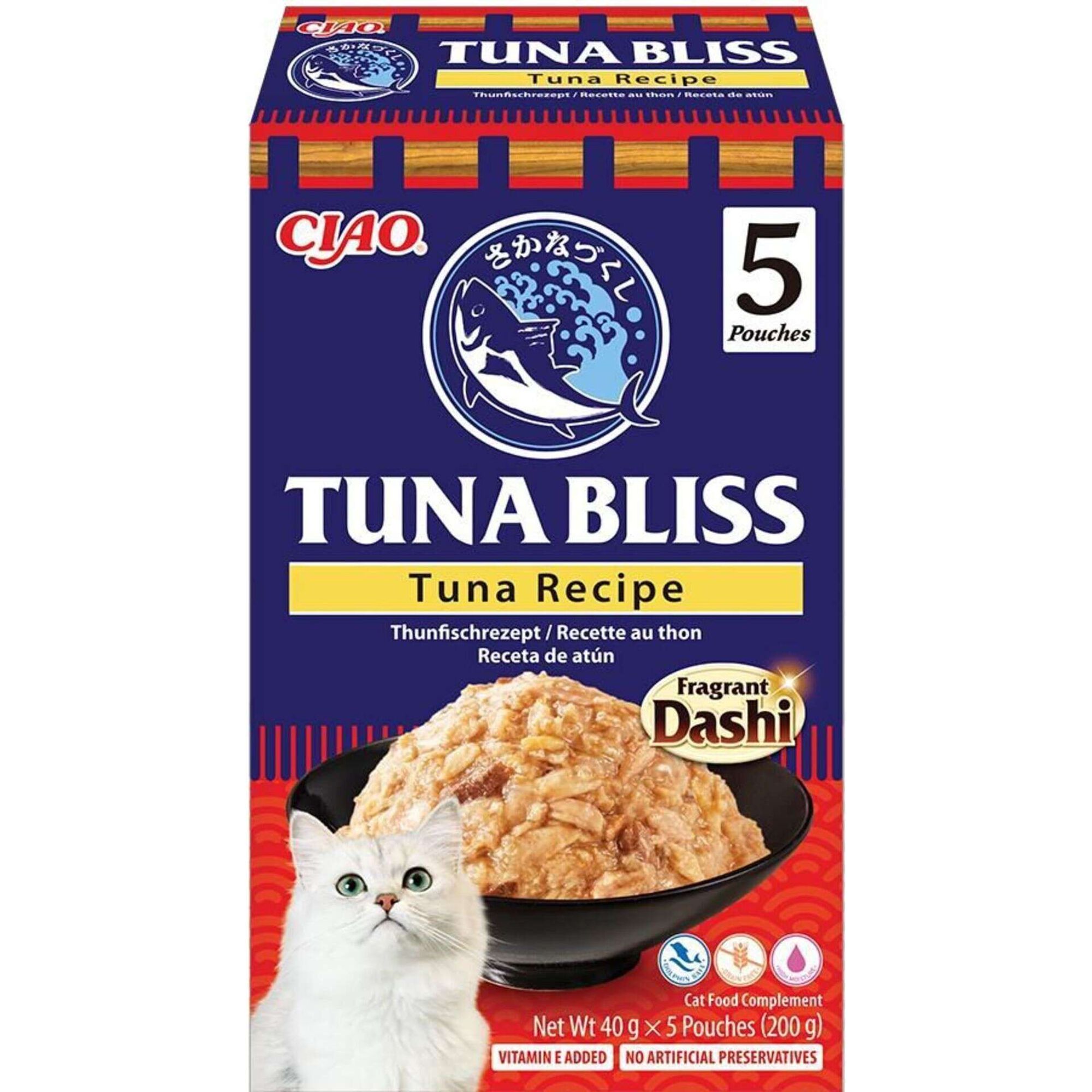 Snack para Gato Adulto Bliss Atum Ciao