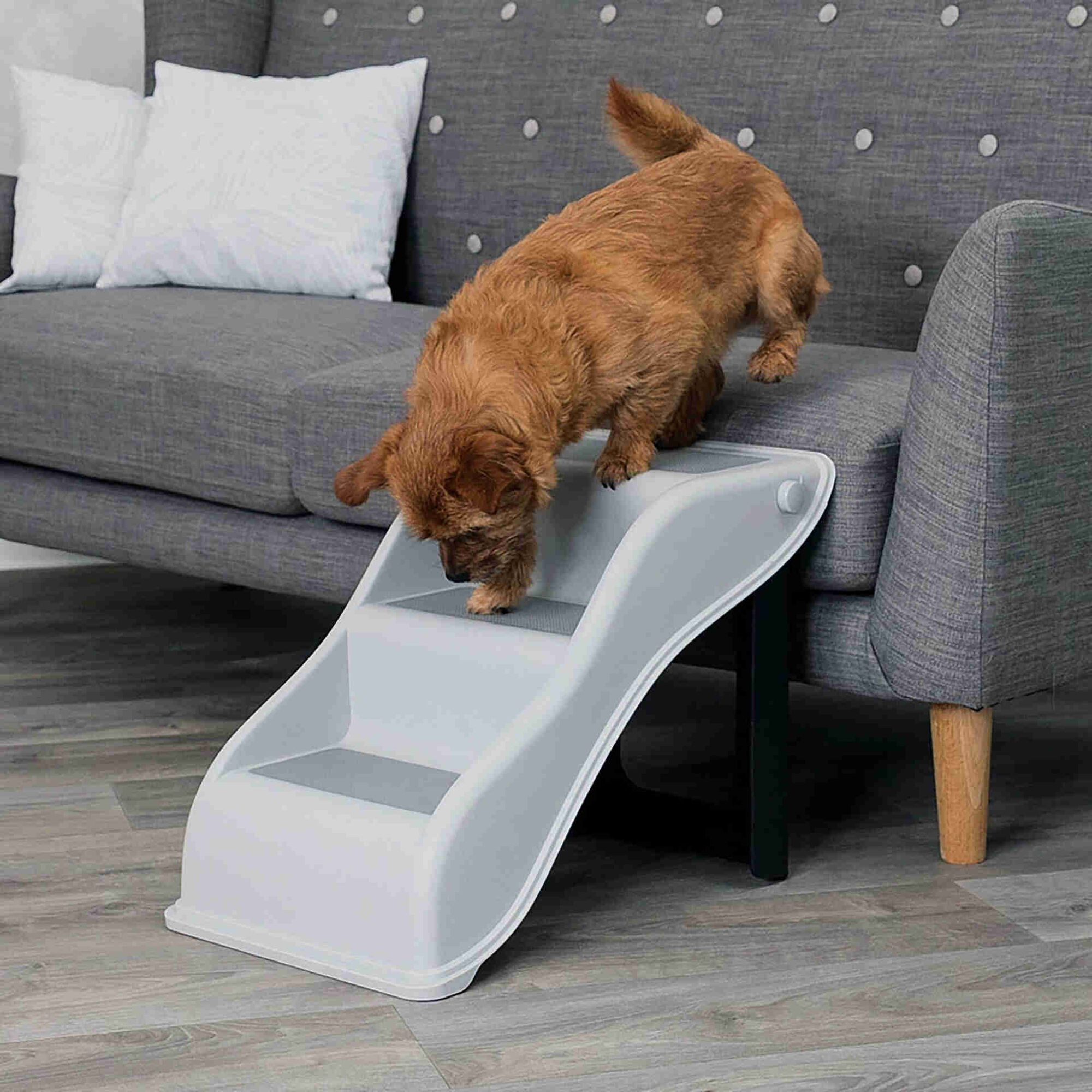Escada em Plástico para Cães e Gatos Pequenos Escada em Plástico para Cães e Gatos Pequenos