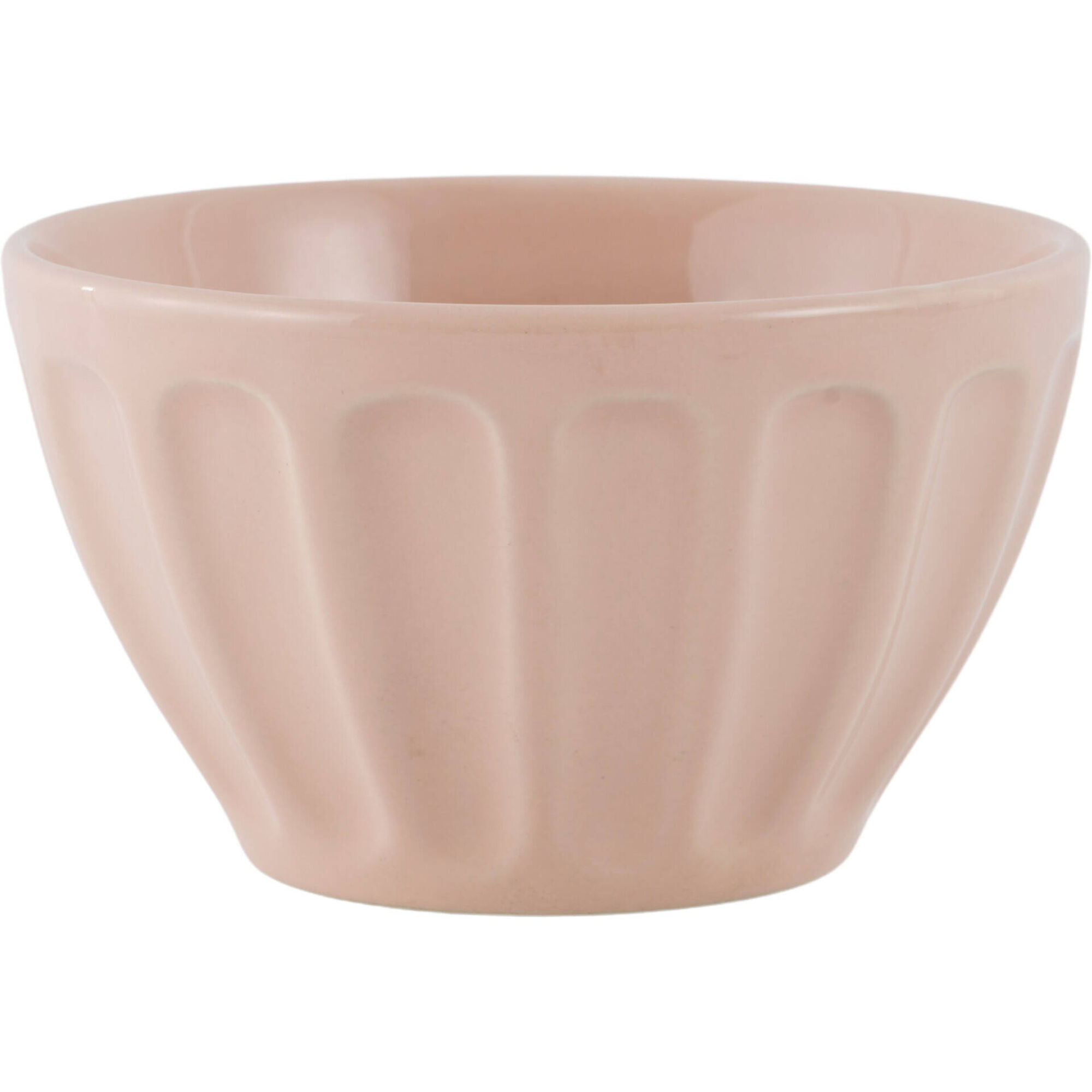 Taça Canelada Rosa Claro