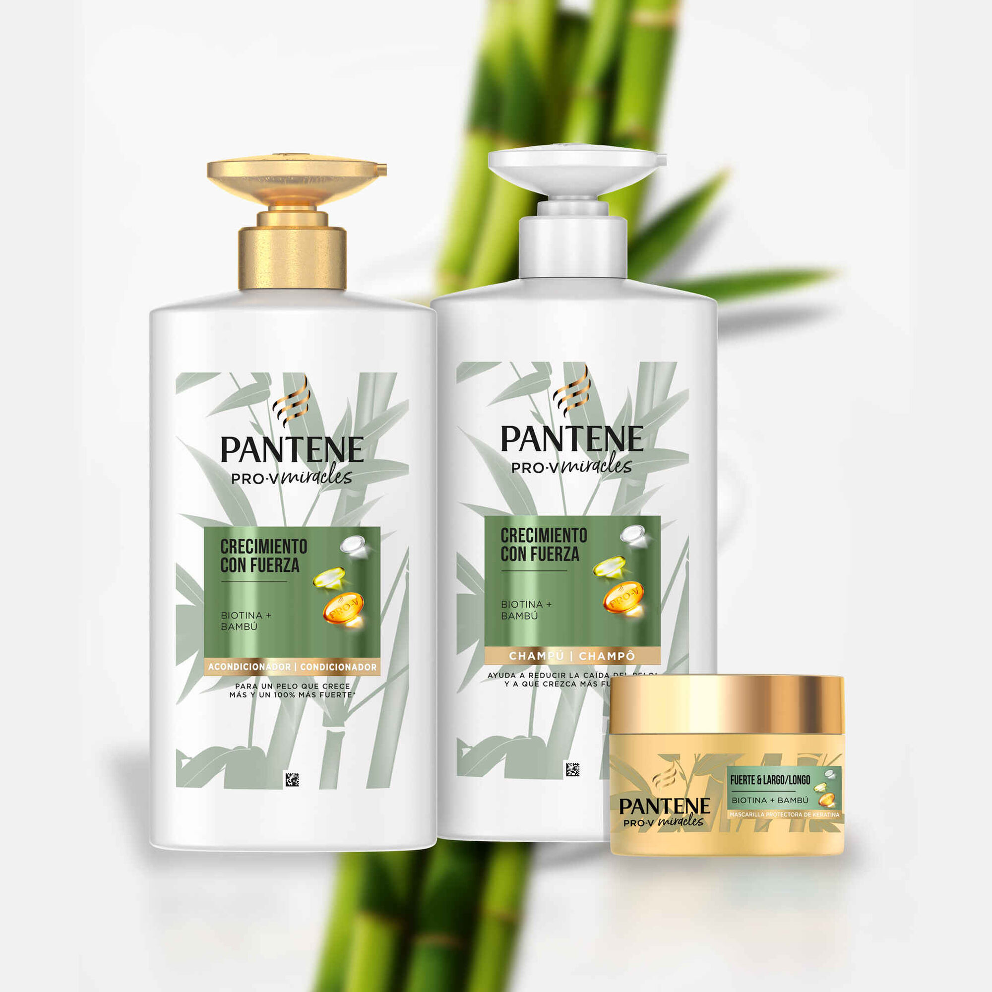 Rotina Cabelo Pro-V Miracles Crescimento com Força Rotina Cabelo Pro-V Miracles Crescimento com Força