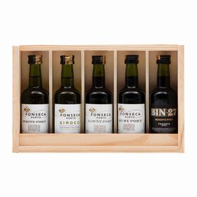 Fonseca 5 Vinhos do Vinho do Porto em Caixa de Madeira