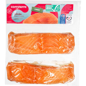 Lombos de Salm&atilde;o ASC Ultracongelado Continente