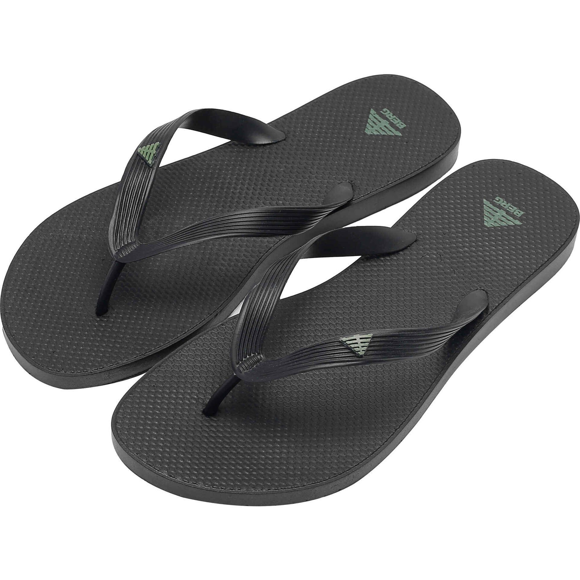 Chinelos Praia 41 Homem Pretos