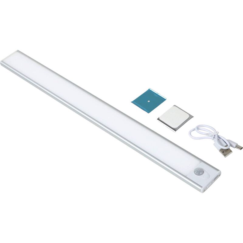 Luz de Armário Régua com Sensor 40cm Branca Egolight