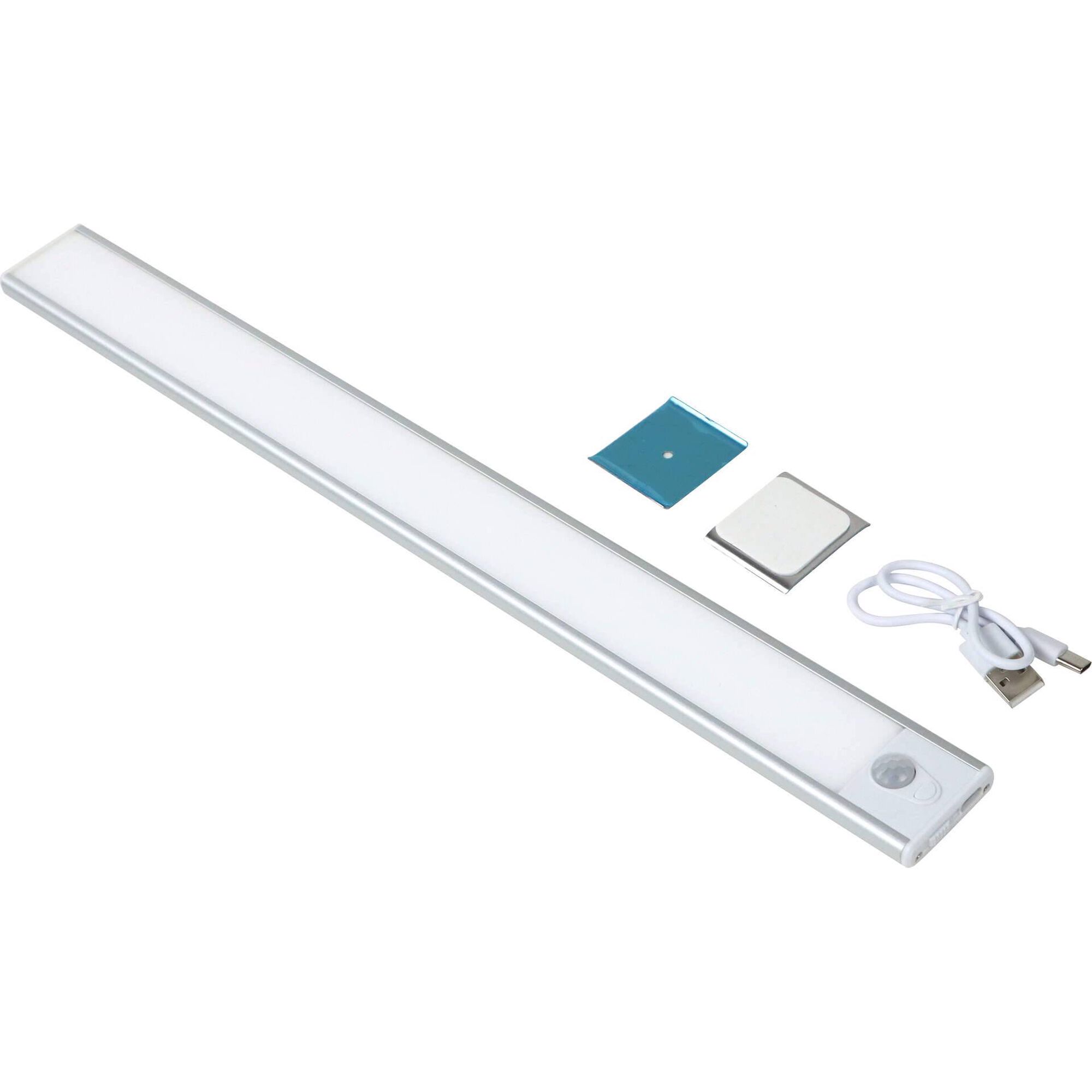 Luz de Armário Régua com Sensor 40cm Branca Luz de Armário Régua com Sensor 40cm Branca