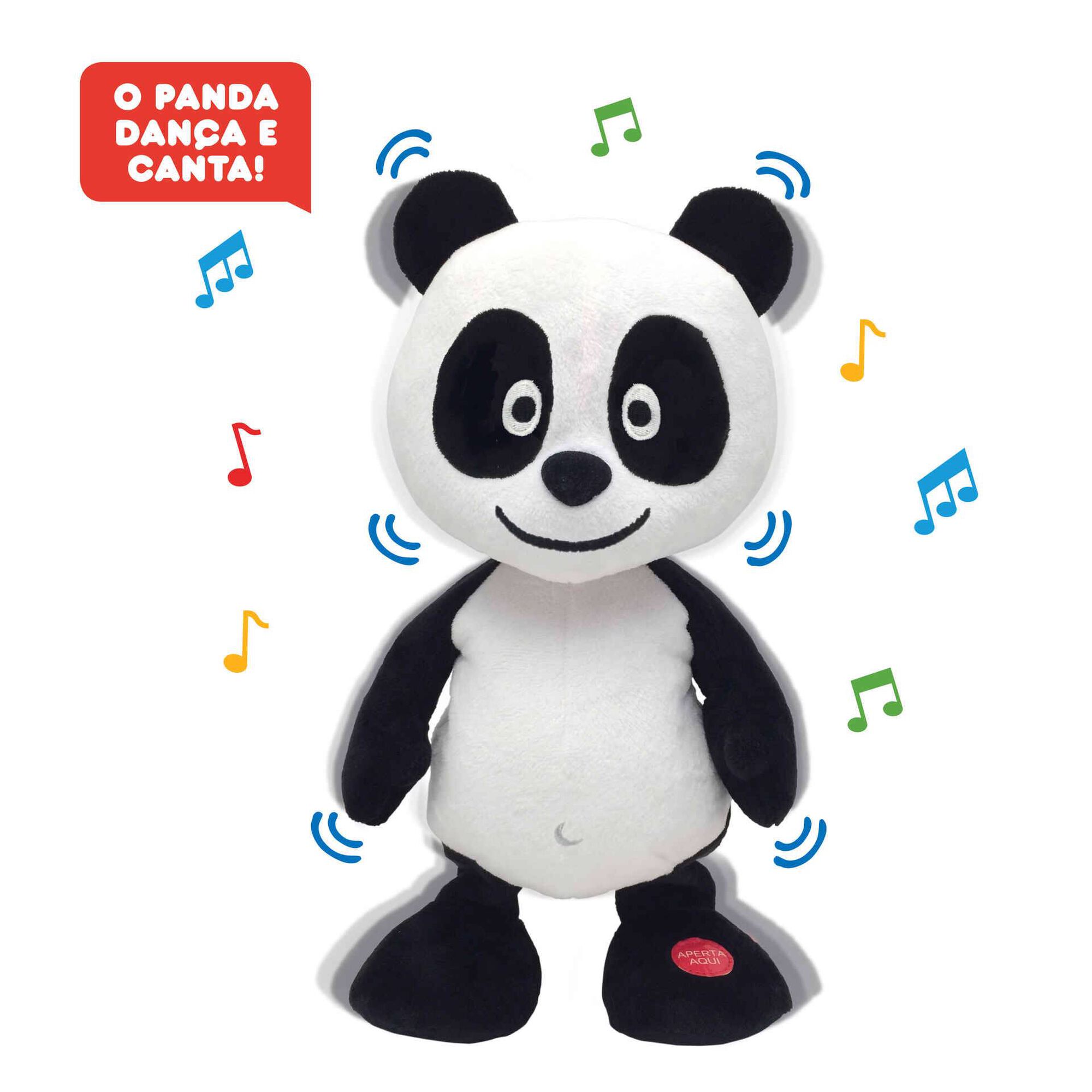 Peluche Panda Dança Comigo