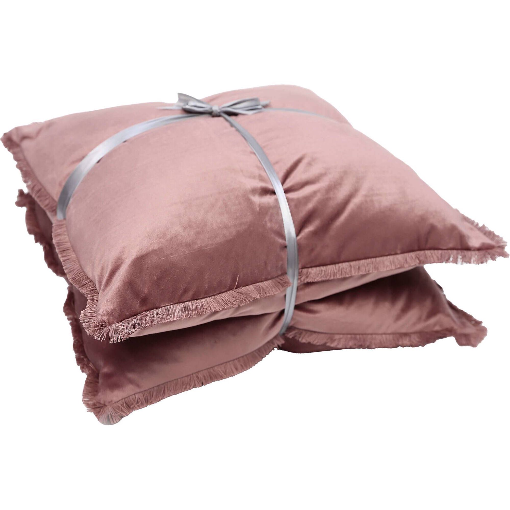Conjunto 2 Almofadas Veludo Terracota Kasa