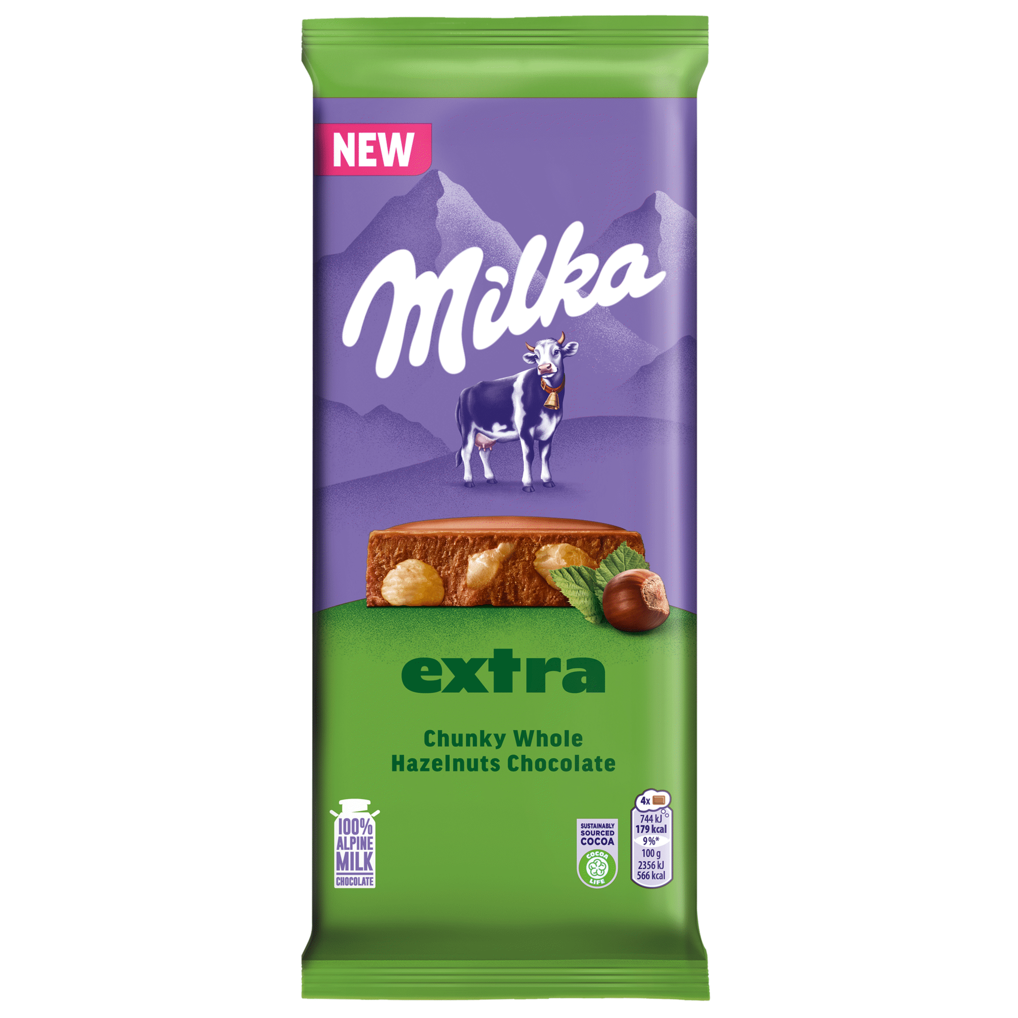 Tablete de Chocolate de Leite com Avelãs