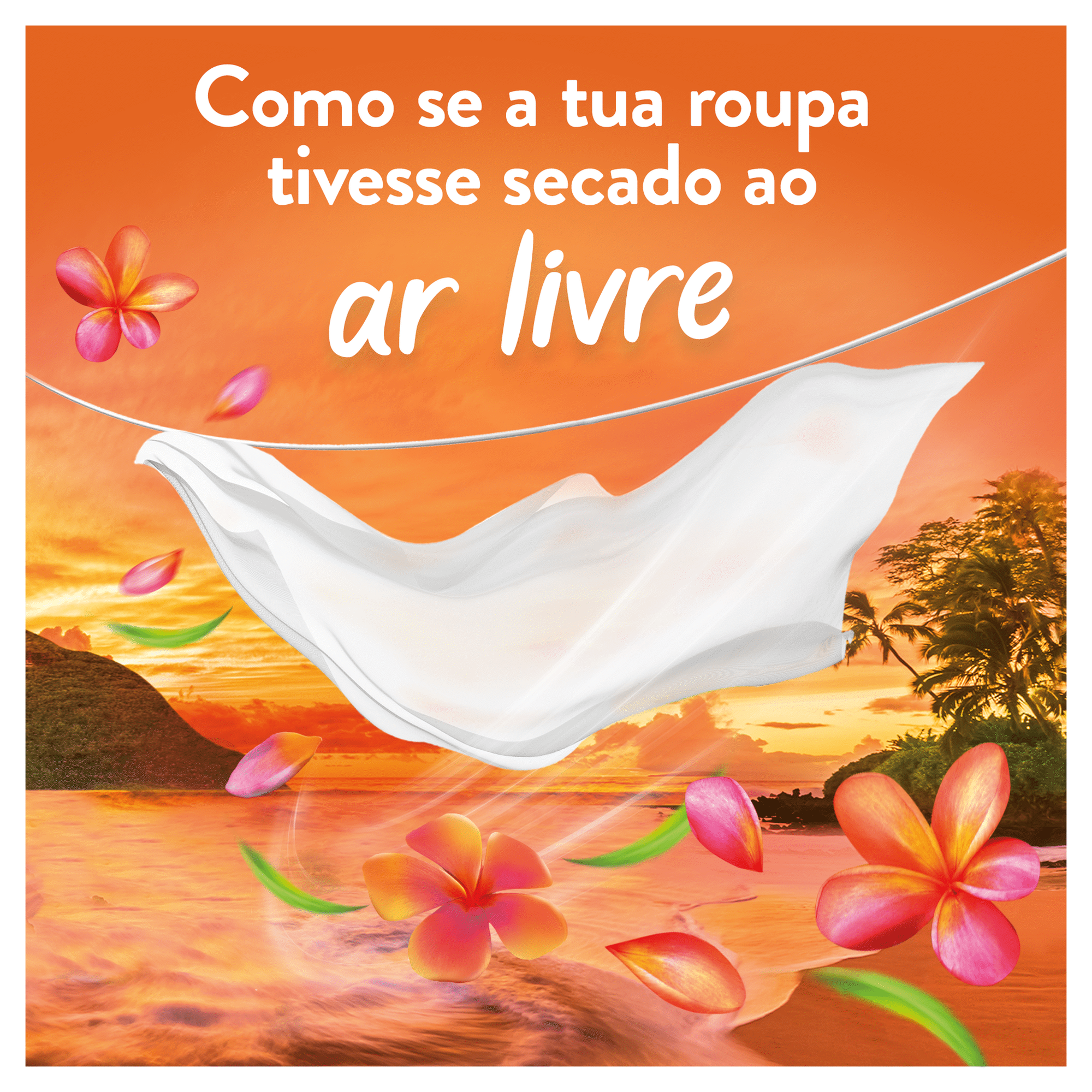 Amaciador Roupa Concentrado Frescura Tropical Lenor
