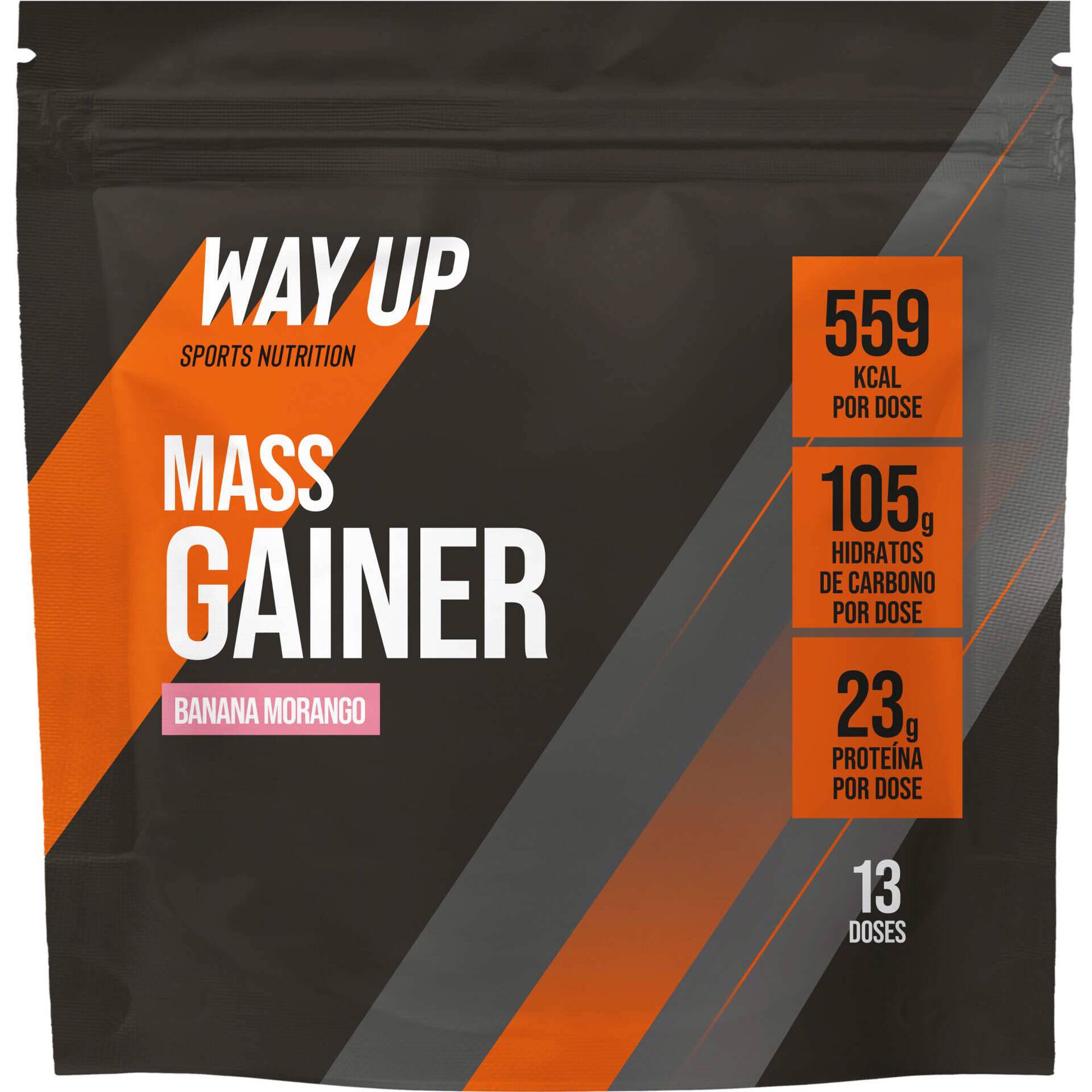 Mass Gainer Morango e Banana