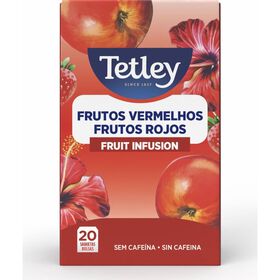 Infus&atilde;o Frutos Vermelhos Saquetas Tetley
