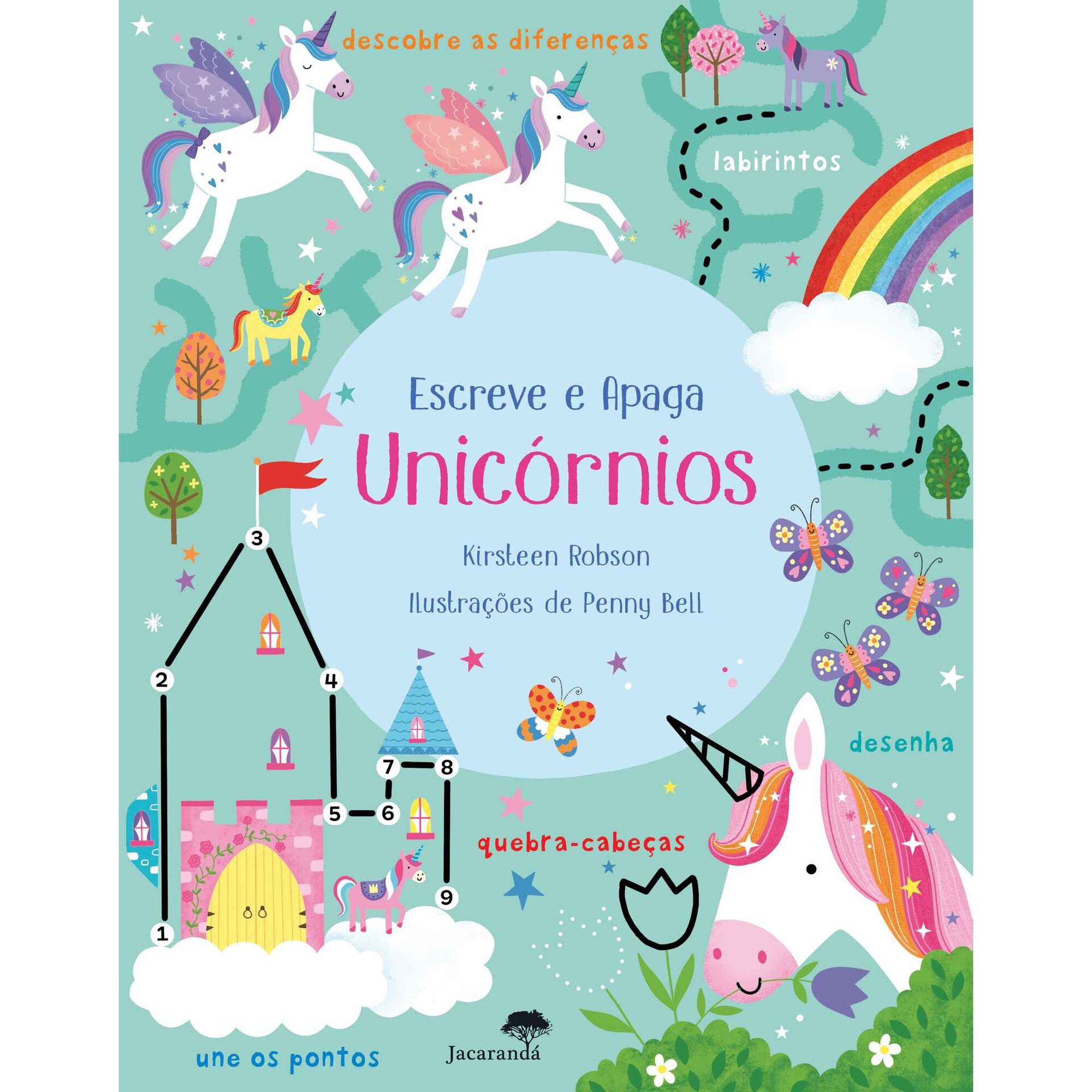 Unic&oacute;rnios - Escreve e Apaga de Kirsteen Robson