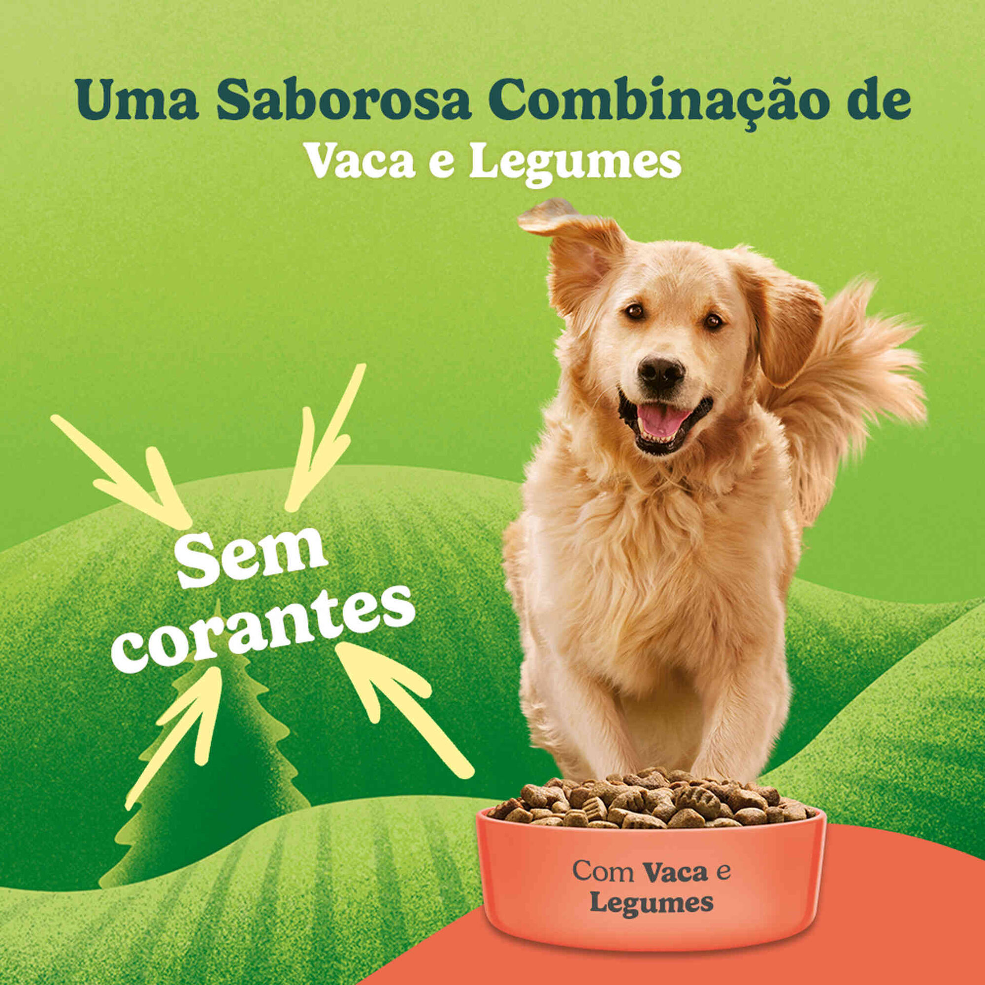Ra&ccedil;&atilde;o para C&atilde;o Adulto Vaca Active Purina Friskies
