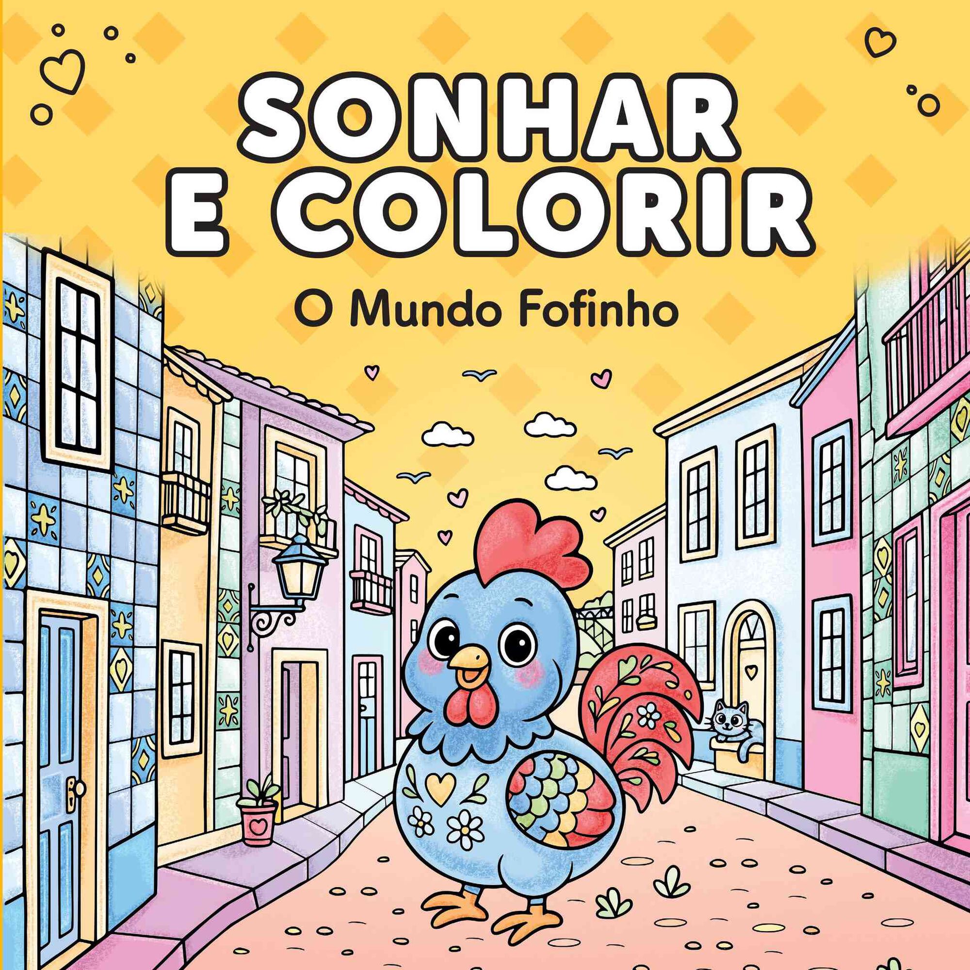 Sonhar e Colorir - O Mundo Fofinho de Andr&eacute; Nicolau