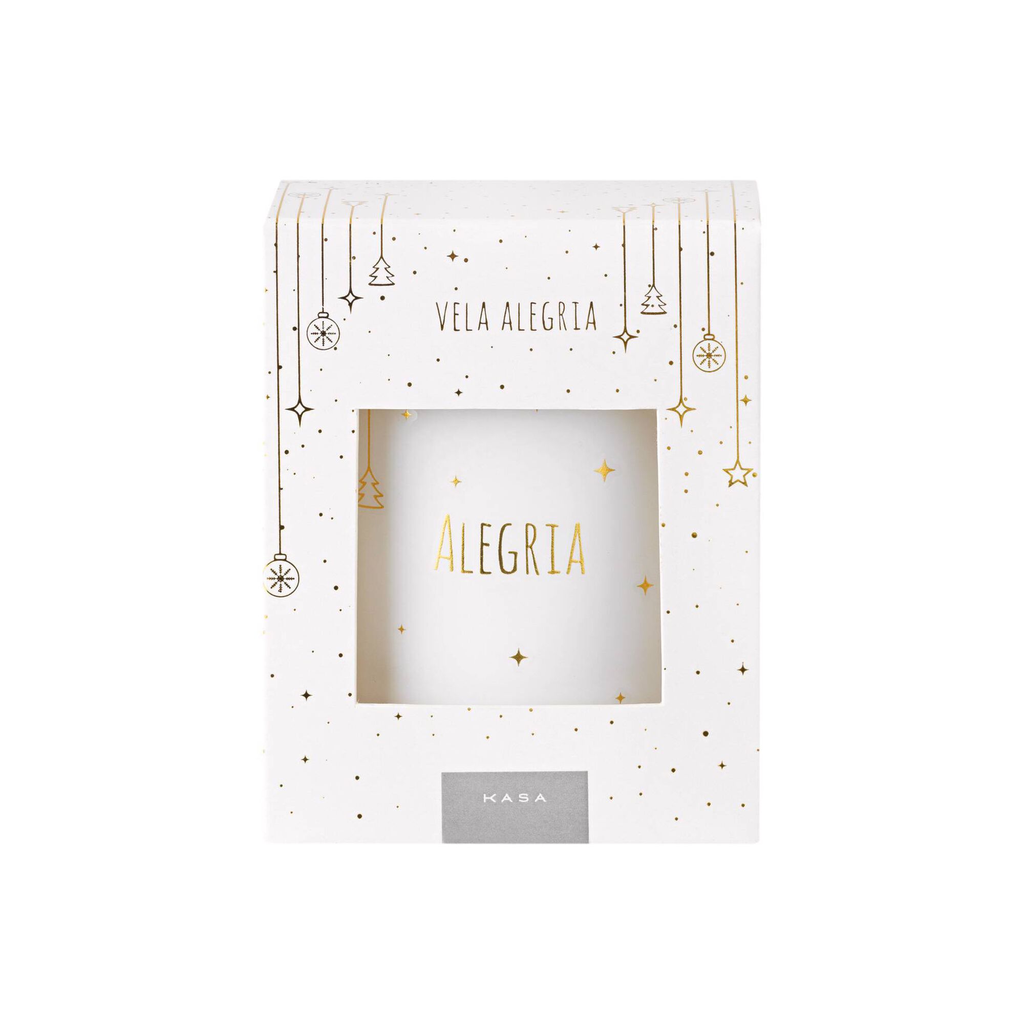 Vela em Copo 165g Branca Alegria