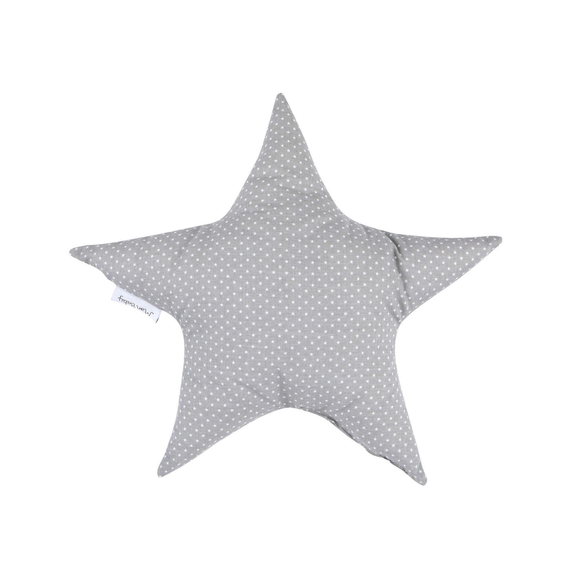 Almofada Decorativa Estrela Cinza