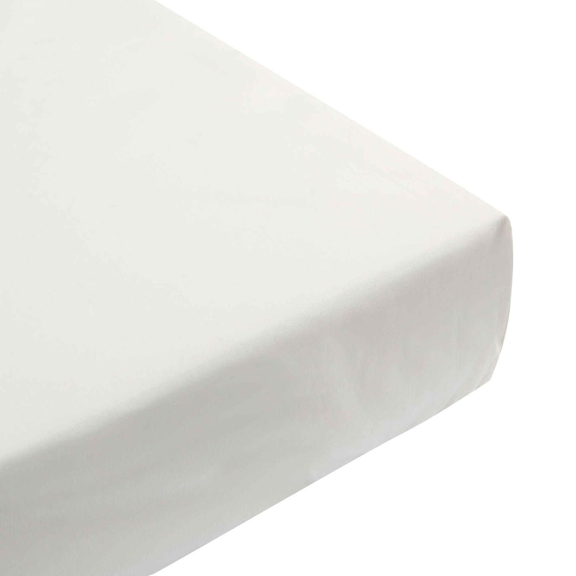 Conjunto 2 Lençóis Ajustáveis 60x120cm Branco