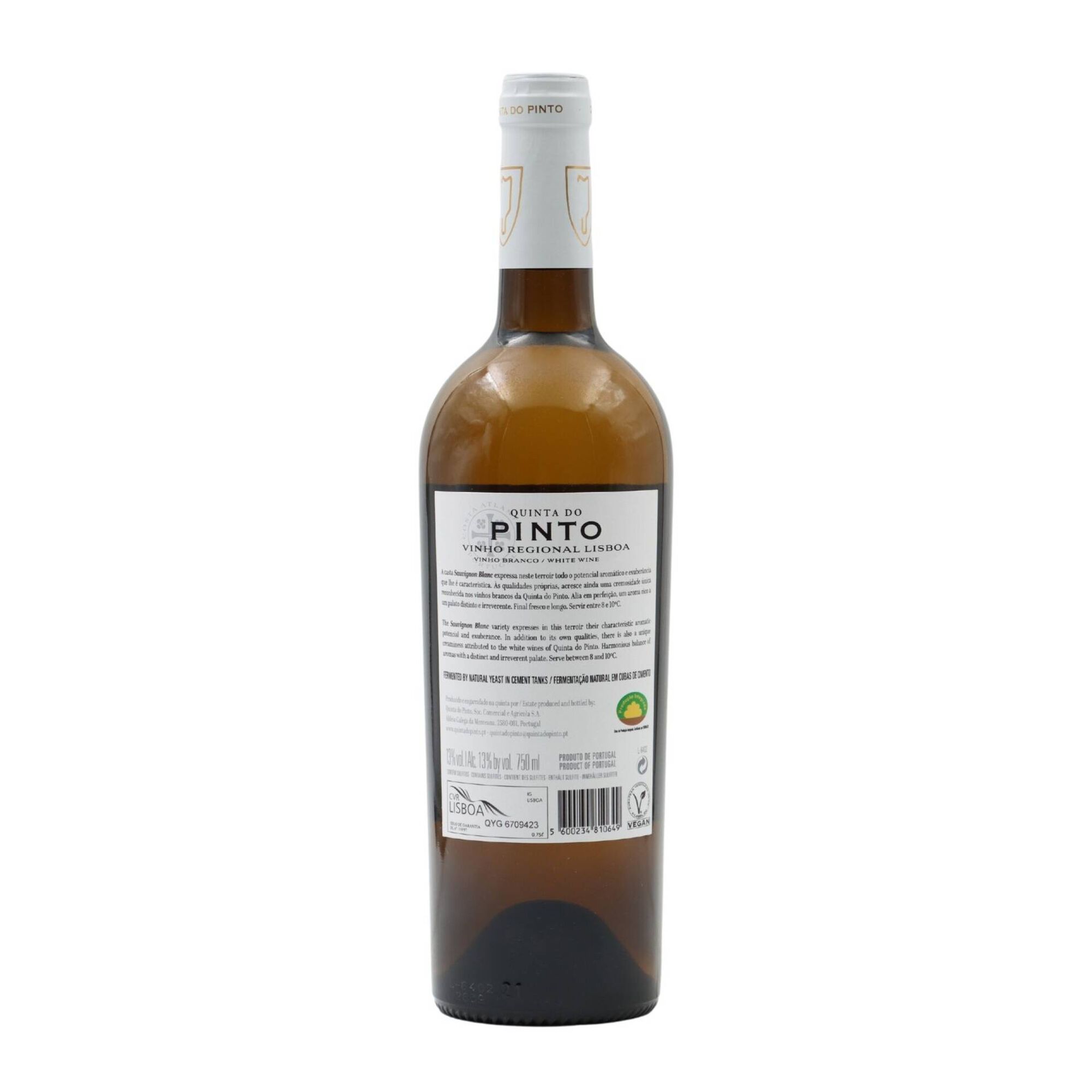 Quinta Do Pinto Sauvignon Blanc Lisboa Vinho Branco