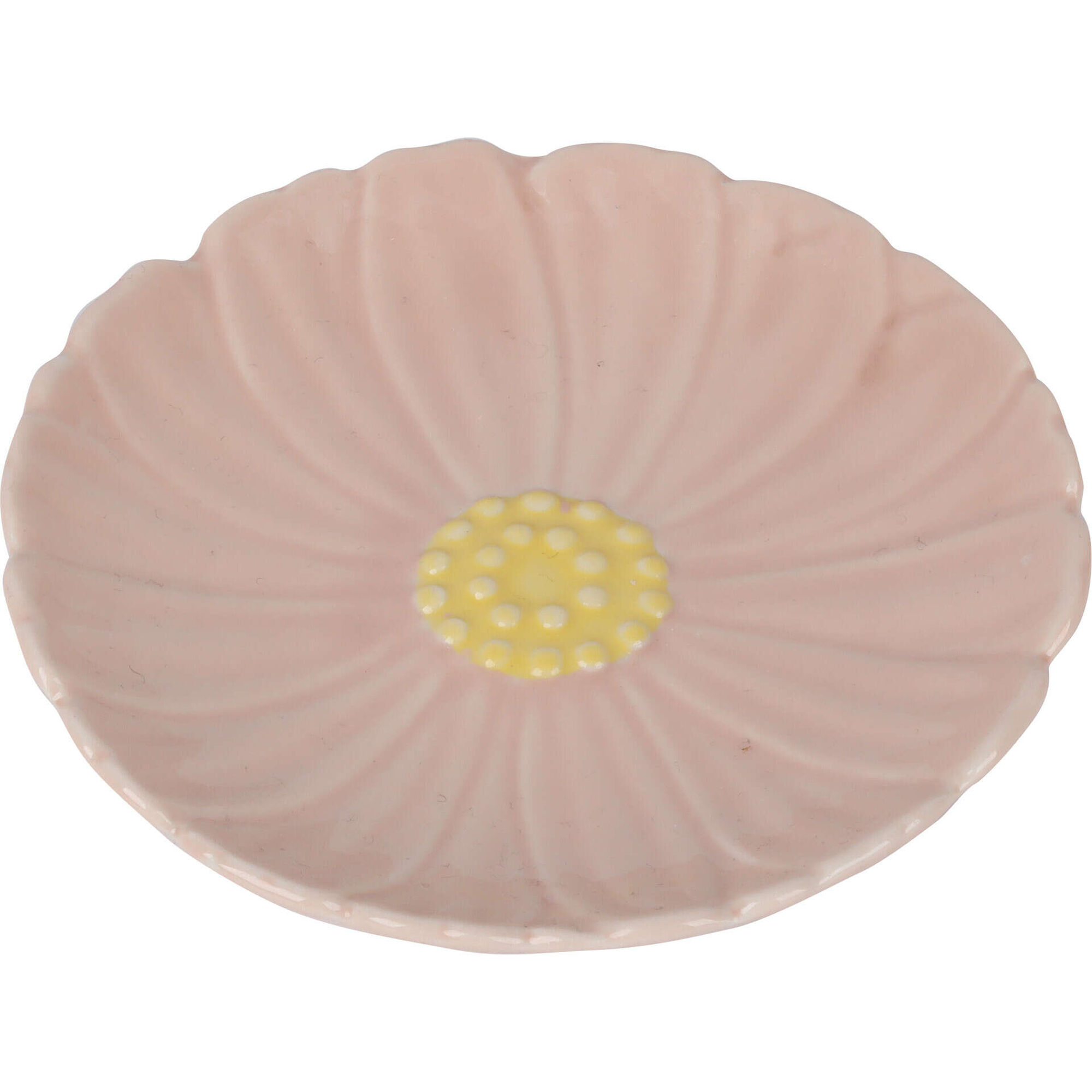 Prato Flor Rosa 14cm Kasa