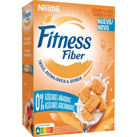 Cereais de Trigo, Aveia e Quinoa de Mel Fibra sem Açúcar Cereais de Trigo, Aveia e Quinoa de Mel Fibra sem Açúcar