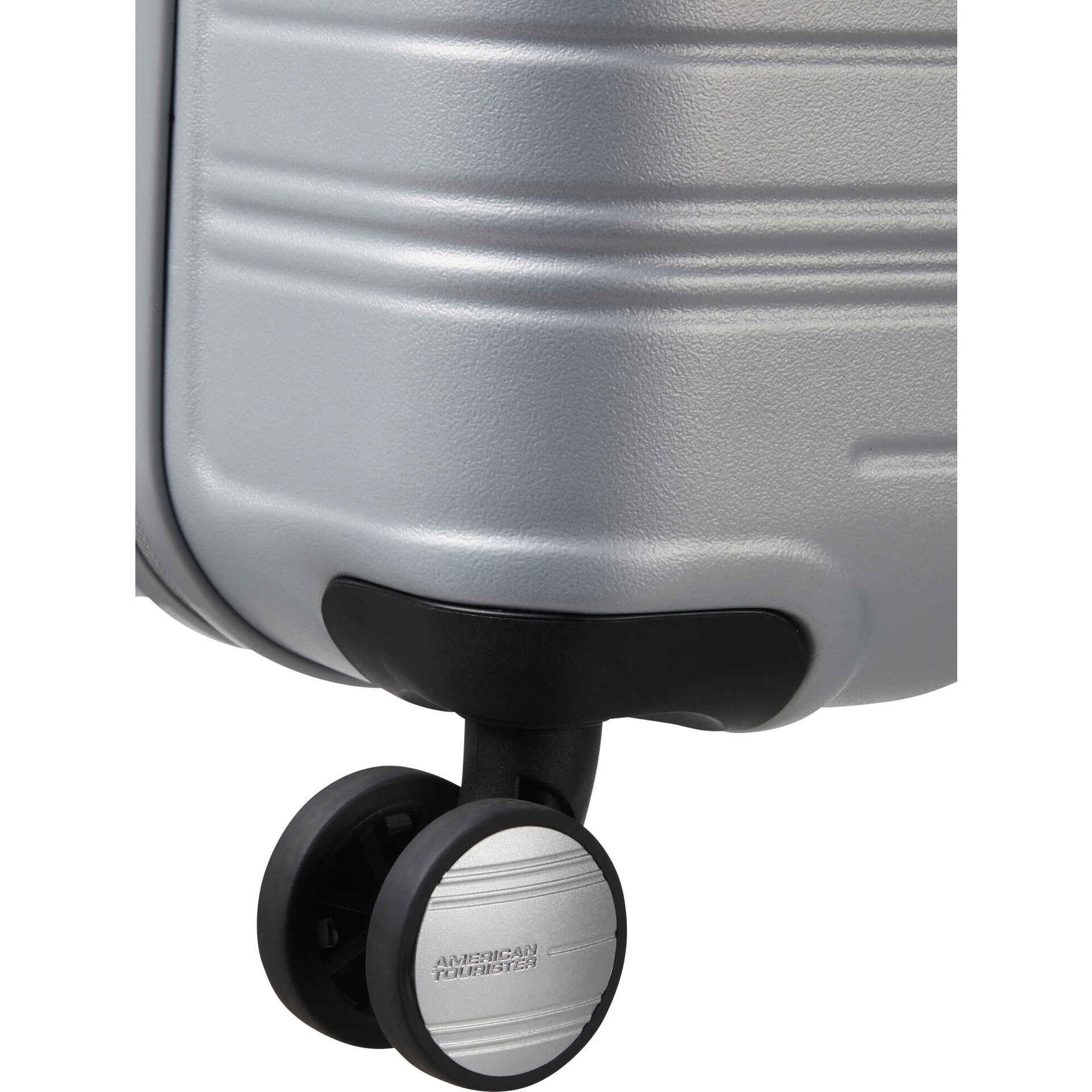 Mala de Viagem Média 4 Rodas Prateada High Turn