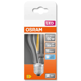 L&acirc;mpada LED Standard E27 4000K 60W Osram