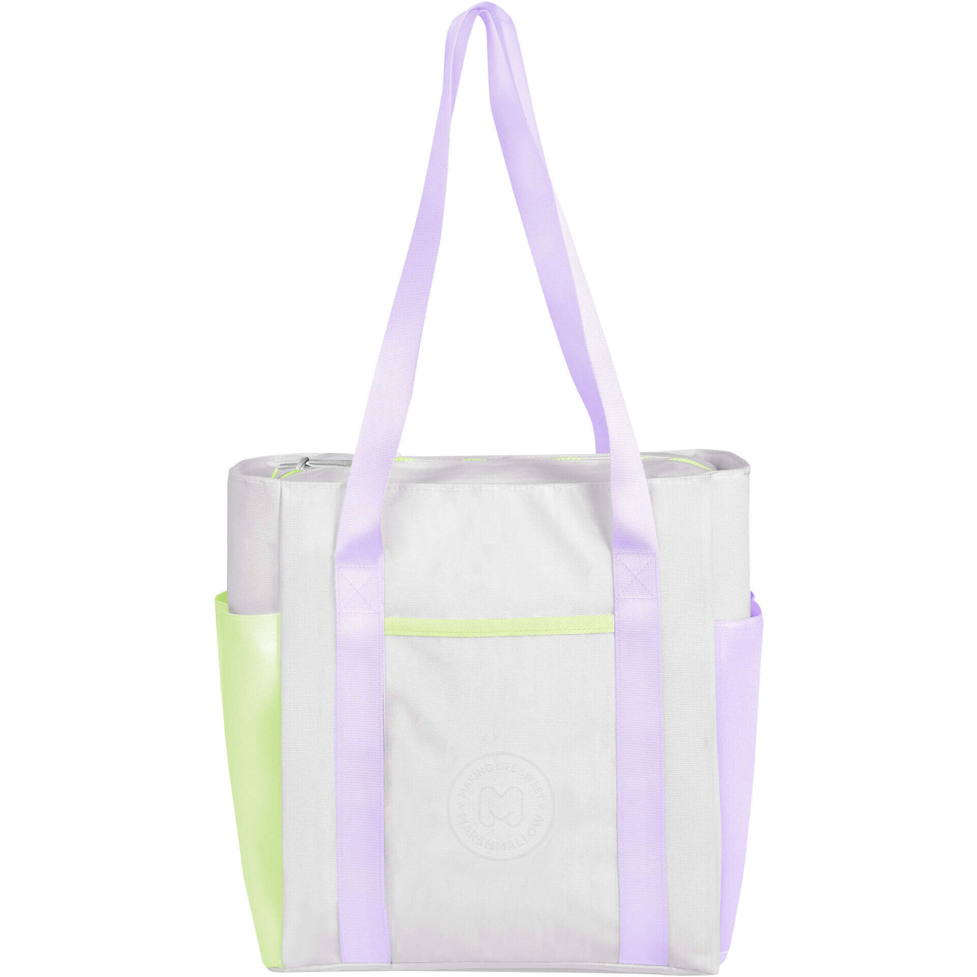 Mala Tote T&eacute;rmica Cinza Marshmallow