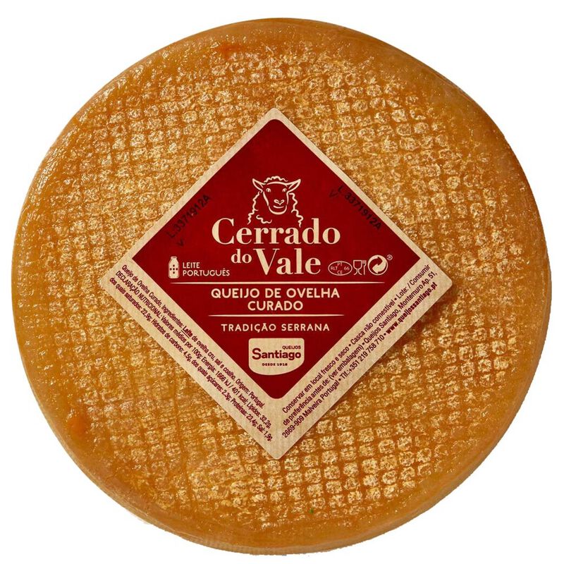 Queijo de Ovelha Curado Cerrado do Vale
