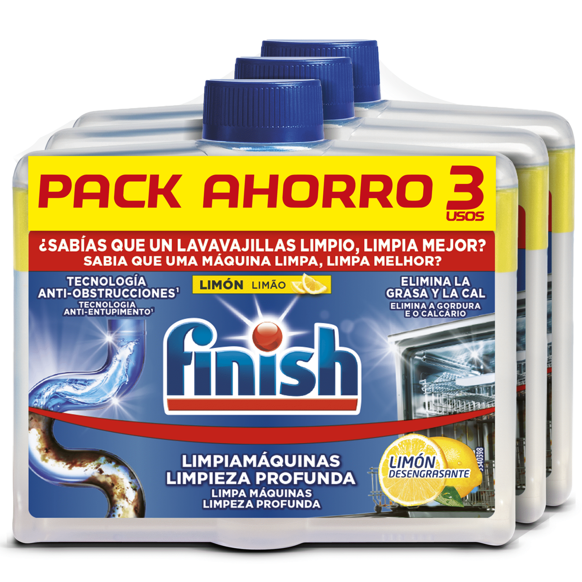 Limpa M&aacute;quina Loi&ccedil;a Liqu&iacute;do Finish