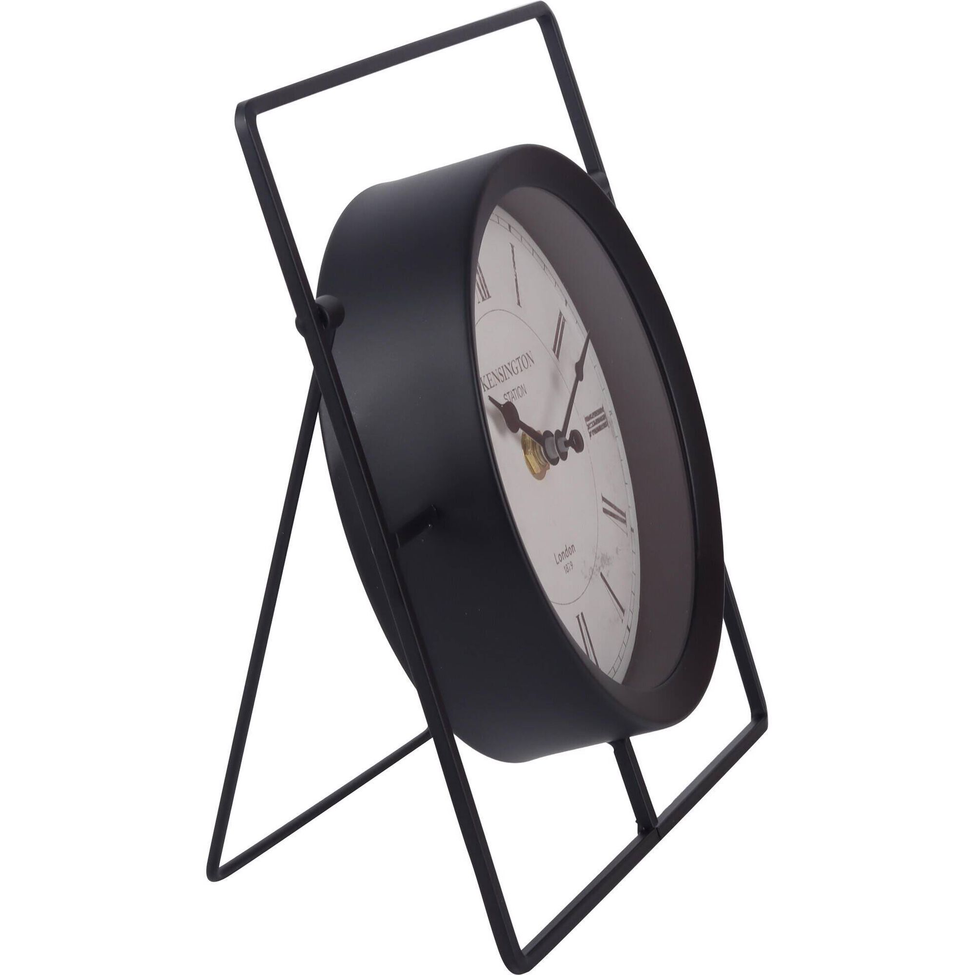 Rel&oacute;gio Preto com Arma&ccedil;&atilde;o Kasa